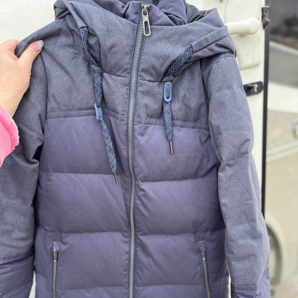 Down Fig Puffer Coat - Picture 3 of 15